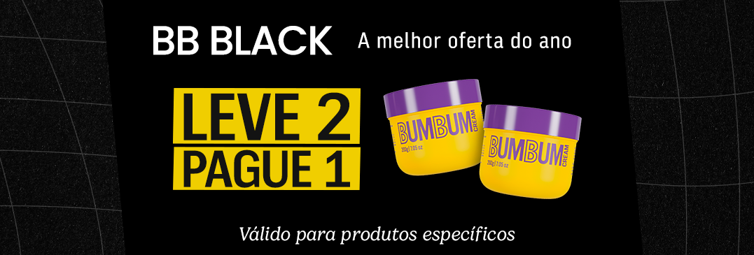 Aproveite a oferta de Black Friday da Beleza Brasileira e garanta dose dupla dos seus queridinhos de skincare corporal.