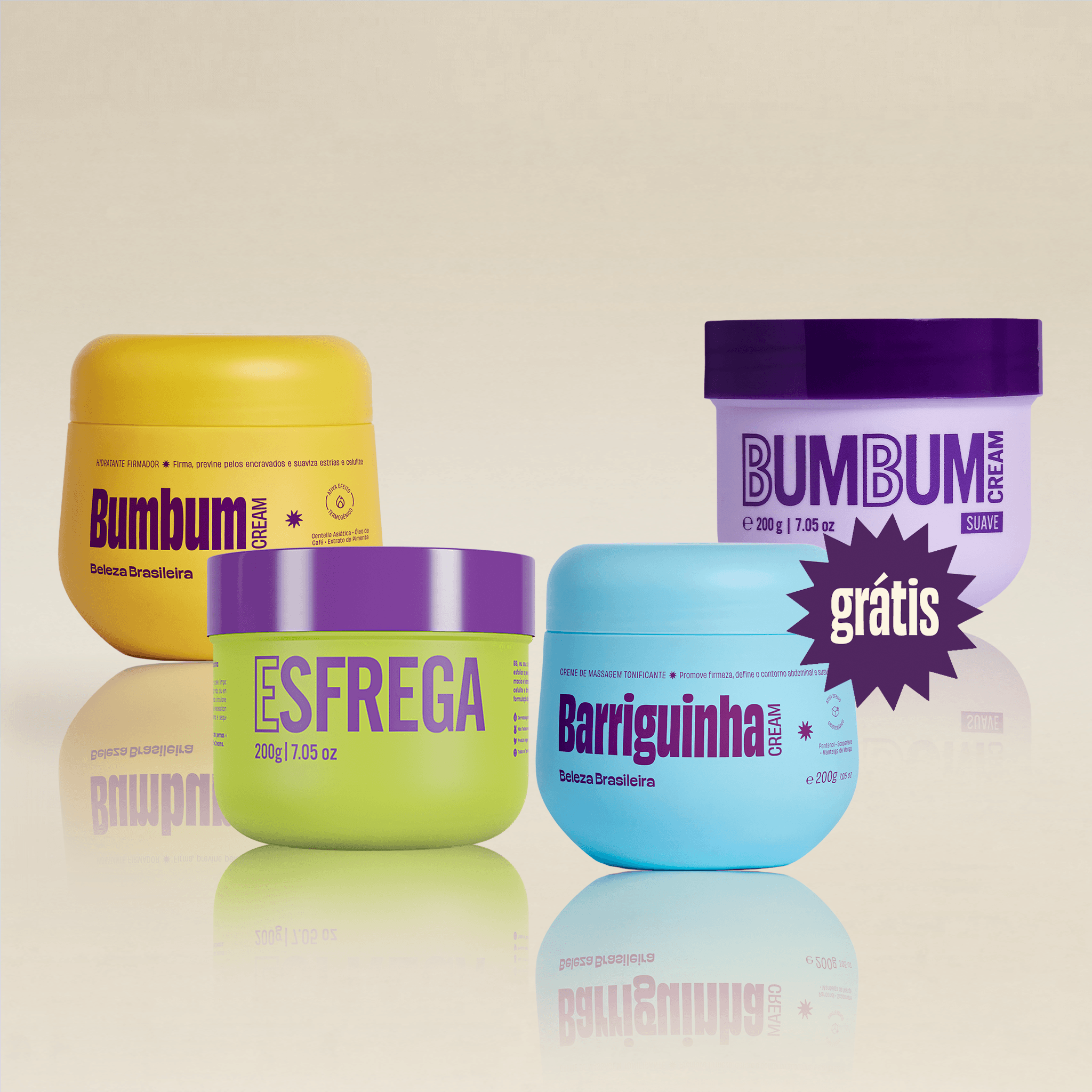 Compre 2, Leve 4: Kit Beleza Brasileira
