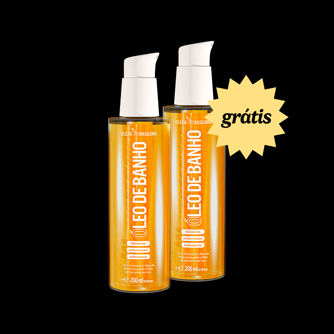 Aproveite a oferta de BB Friday e garanta dose dupla do seu Óleo de Banho favorito da Beleza Brasileira