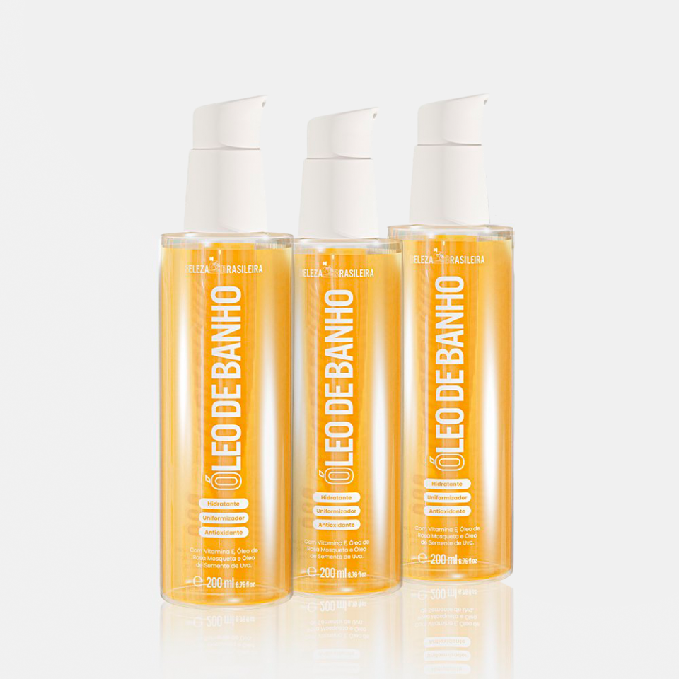 Óleo de Banho pra turma toda