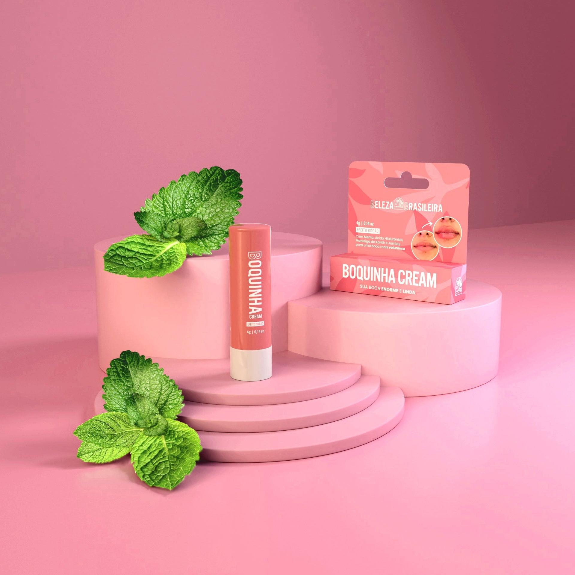Boquinha Cream Menta - BELEZA BRASILEIRAlip balm