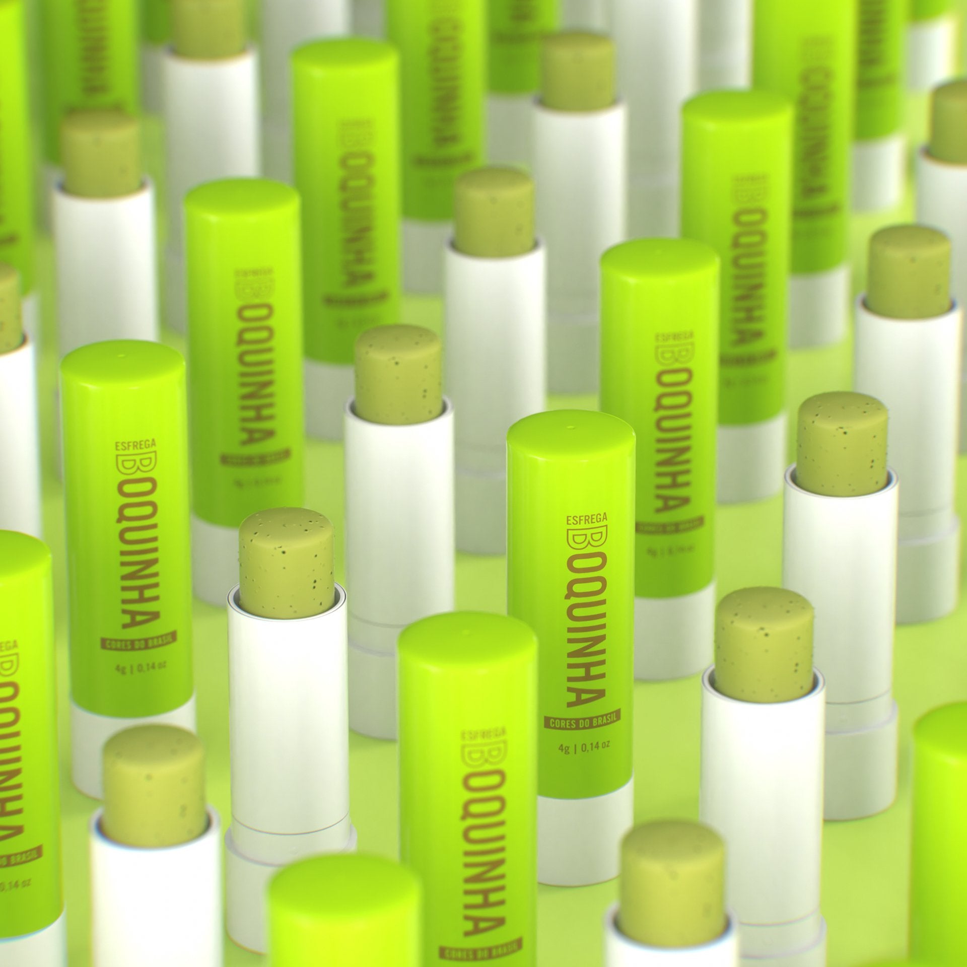Esfrega Boquinha Kiwi - BELEZA BRASILEIRAlip balm