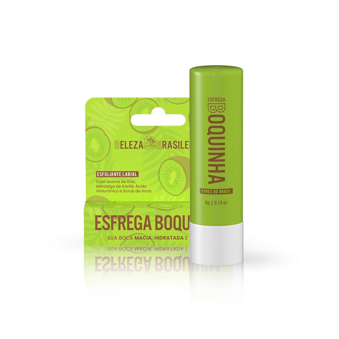 Esfrega Boquinha Kiwi - BELEZA BRASILEIRAlip balm