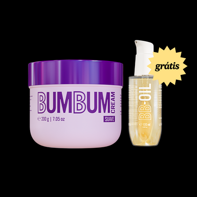 Compre Bumbum Suave e Ganhe BB Oil
