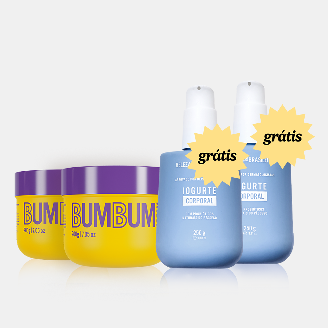 Compre 2 Bumbum Cream, Leve 2 Iogurte Hidratante