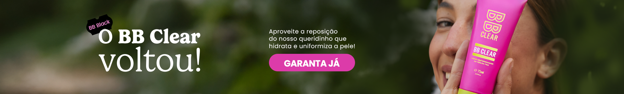Aproveite a reposição do nosso queridinho e garanta já o uniformizador e hidratante de pele.