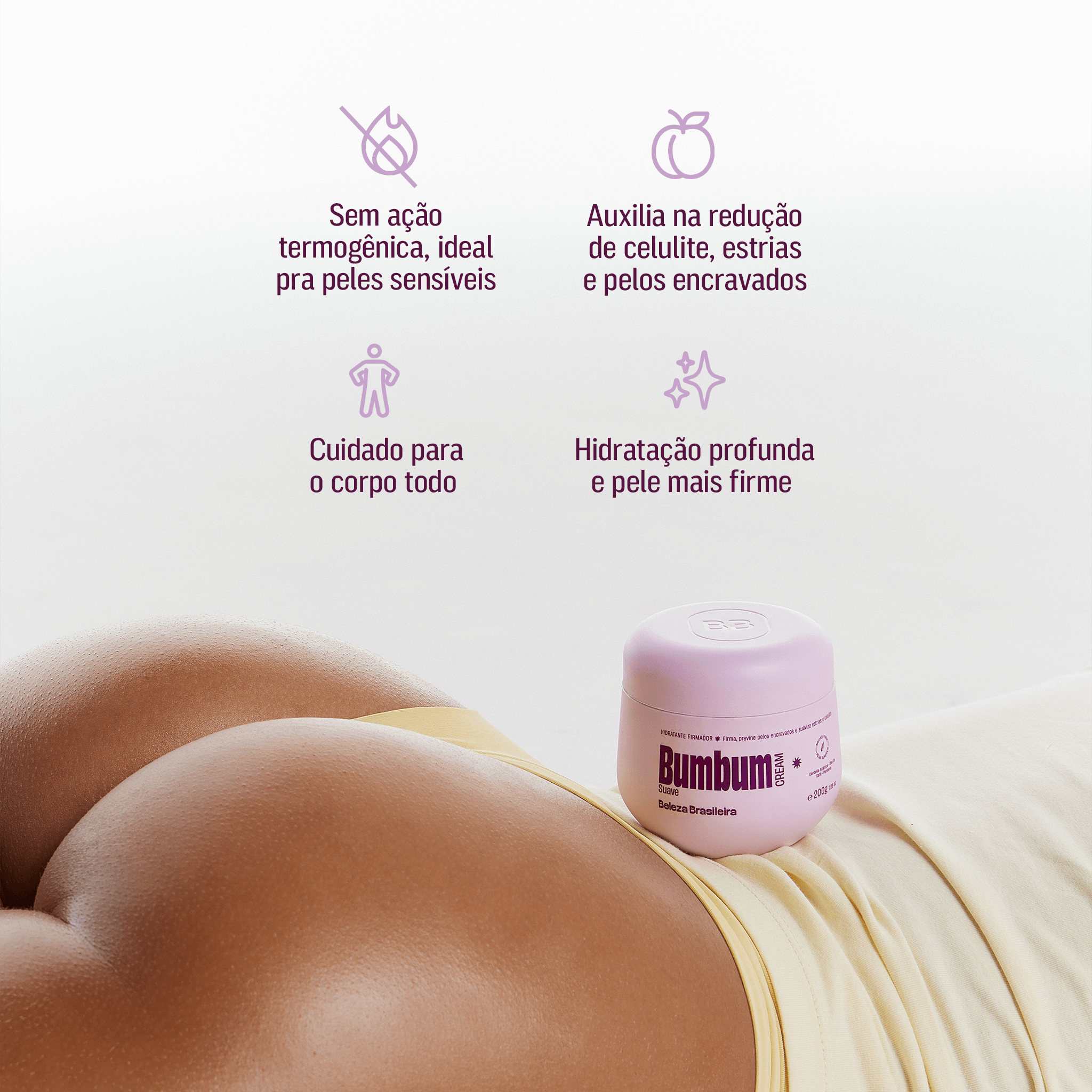 Bumbum Cream Suave 200g