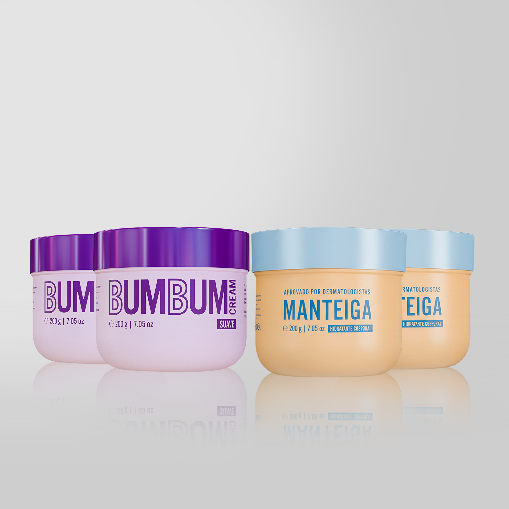 Compre 2 Bumbum Cream Suave, leve 2 Manteigas Corporais