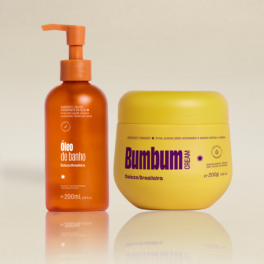 Bumbum Cream e Óleo de Banho