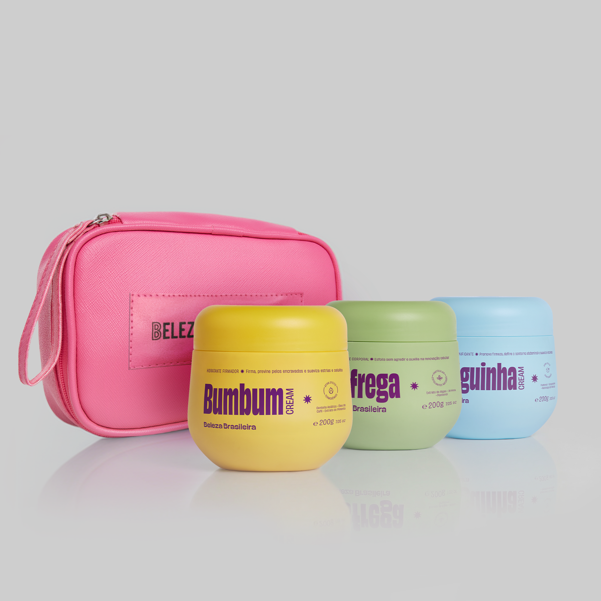 Kit Corpo Perfeito Pós Carna | Ganhe necessaire