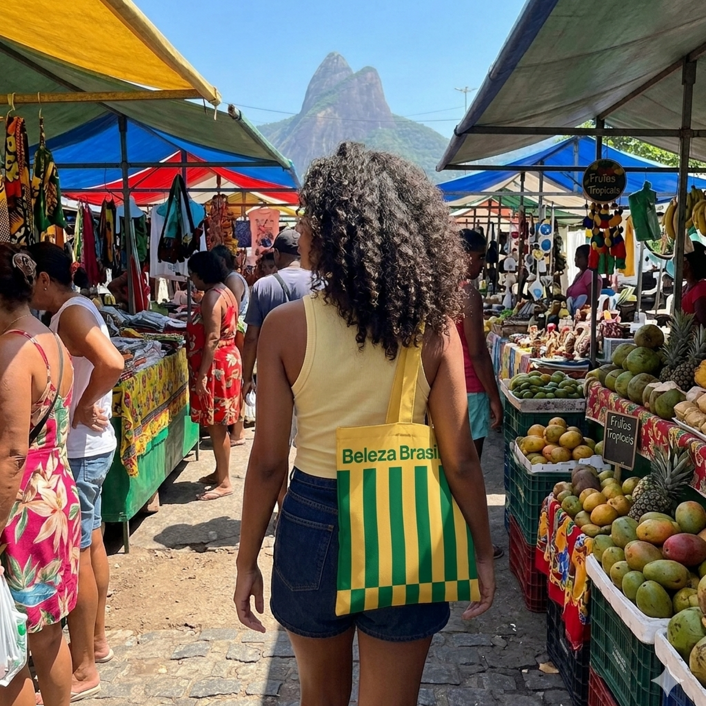 Sacola de Pano Beleza Brasileira