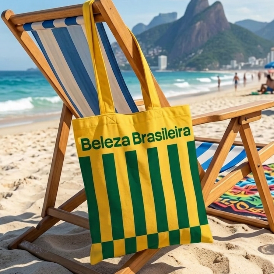 Sacola de Pano Beleza Brasileira