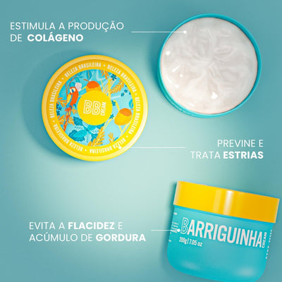 Barriguinha + 1 mini esfrega 50g - BELEZA BRASILEIRA