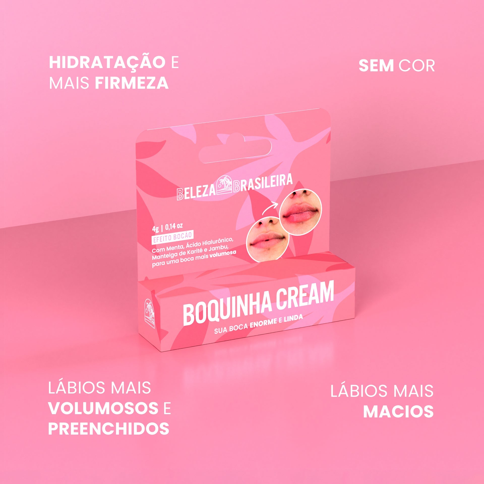 Boquinha Cream Menta - BELEZA BRASILEIRAlip balm