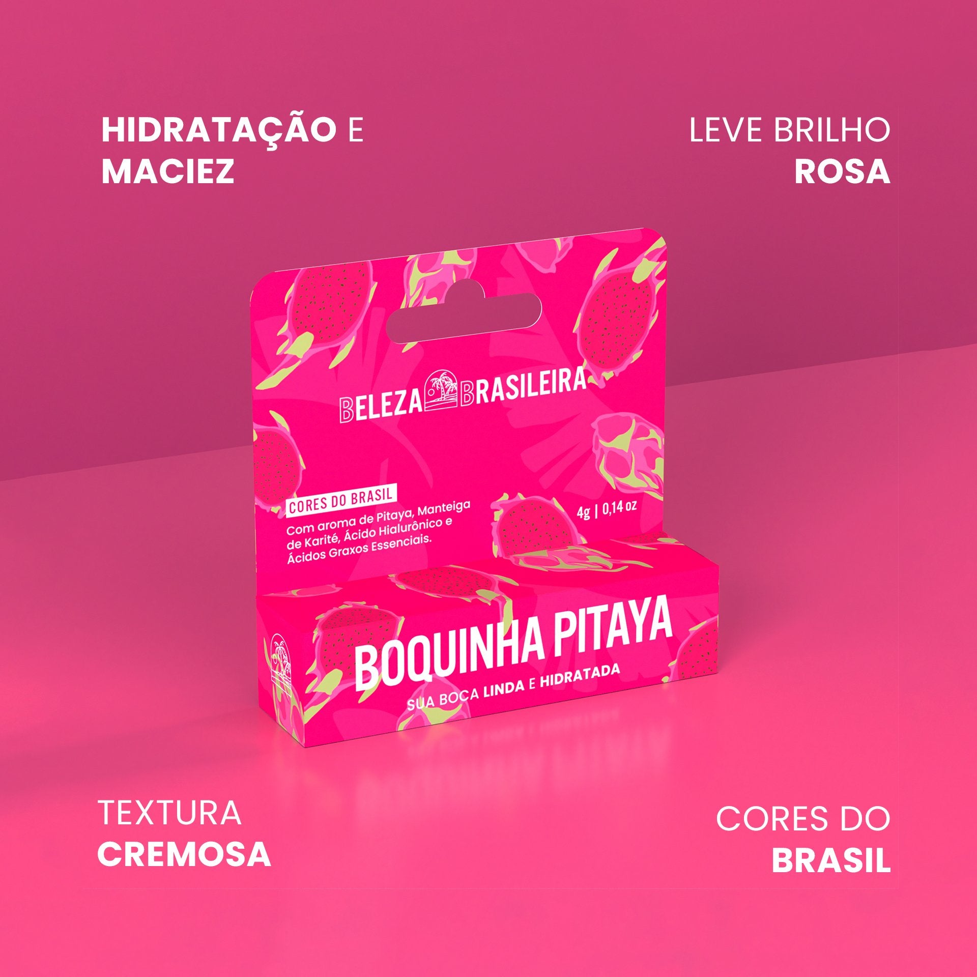 Boquinha Cream Pitaya - BELEZA BRASILEIRAlip balm