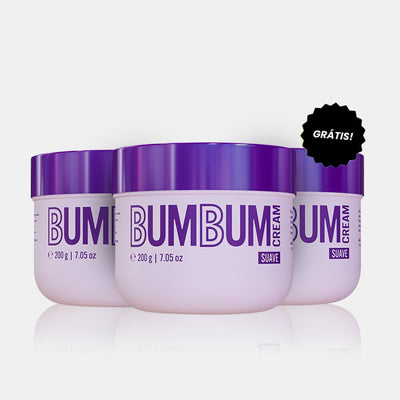 Bumbum Cream Suave pra turma toda - BELEZA BRASILEIRA