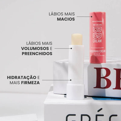 Kit 3 Boquinha Cream - BELEZA BRASILEIRAlip balm