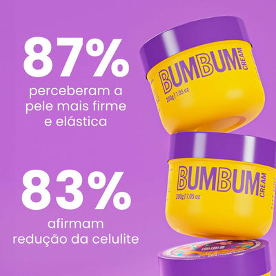 Kit Drenagem: 2 Barriguinha + 1 Bumbum Cream - BELEZA BRASILEIRA