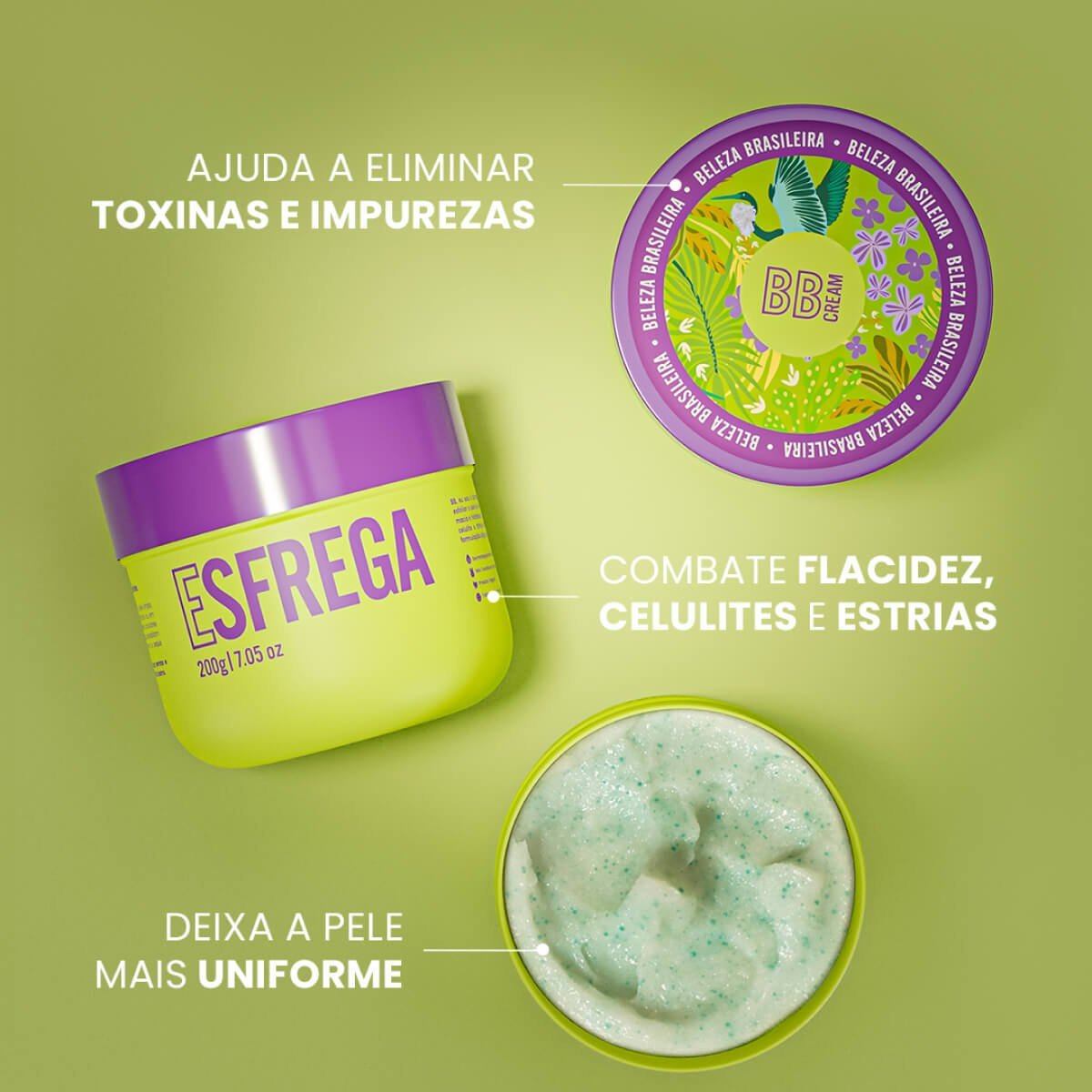 Kit Esfoliação Hidratante - BELEZA BRASILEIRA