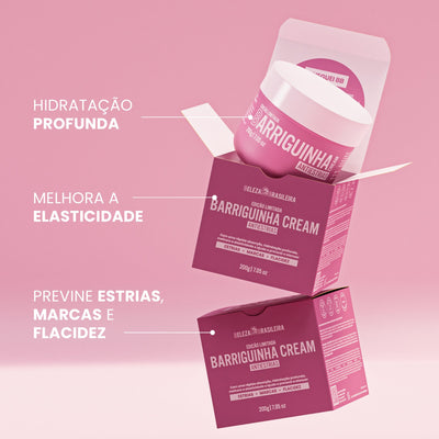 Kit Esfrega + Barriguinha Cream Antiestrias - BELEZA BRASILEIRAkit