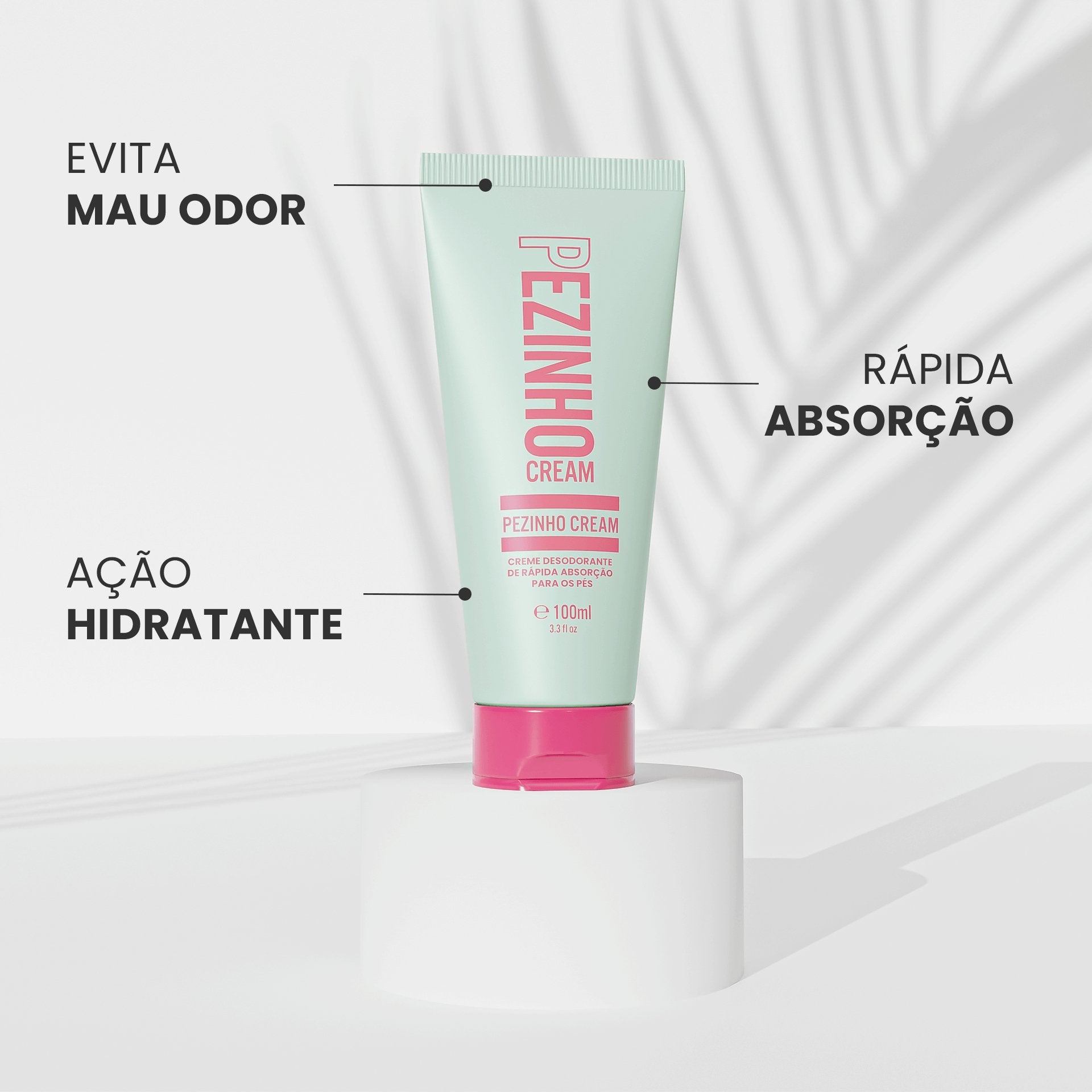 Pezinho Cream: Compre 2, Leve 3 - BELEZA BRASILEIRA