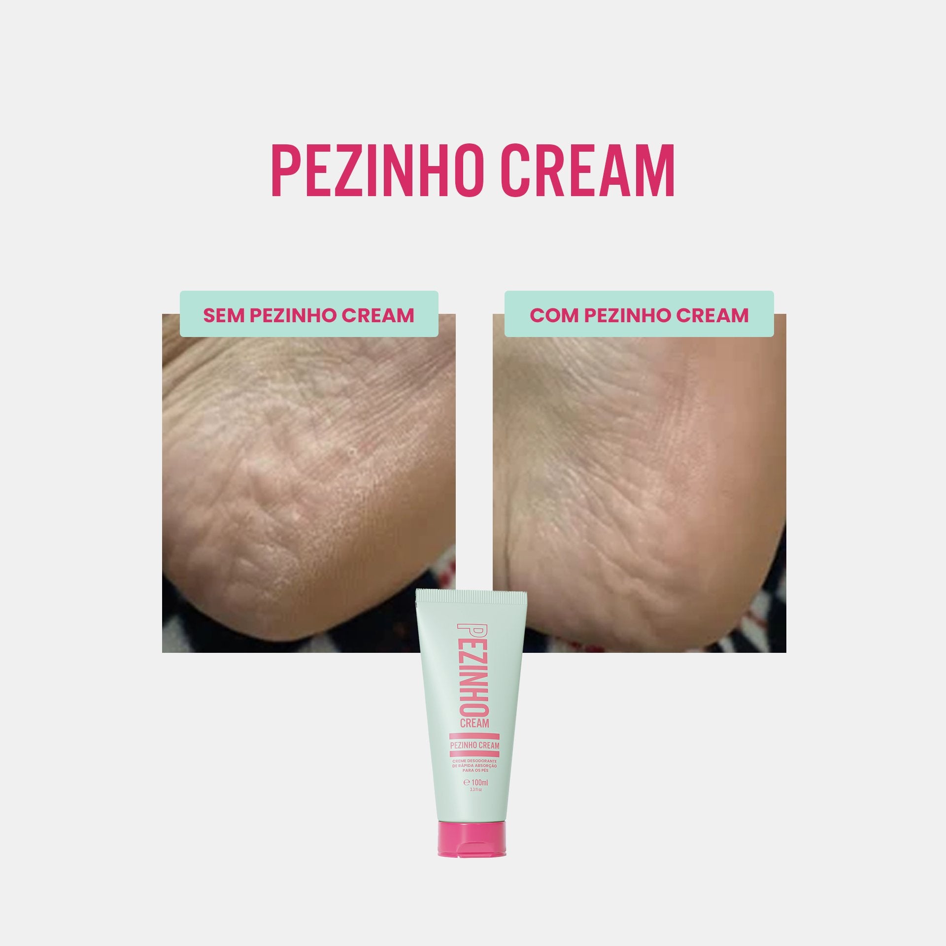 Pezinho Cream - BELEZA BRASILEIRA